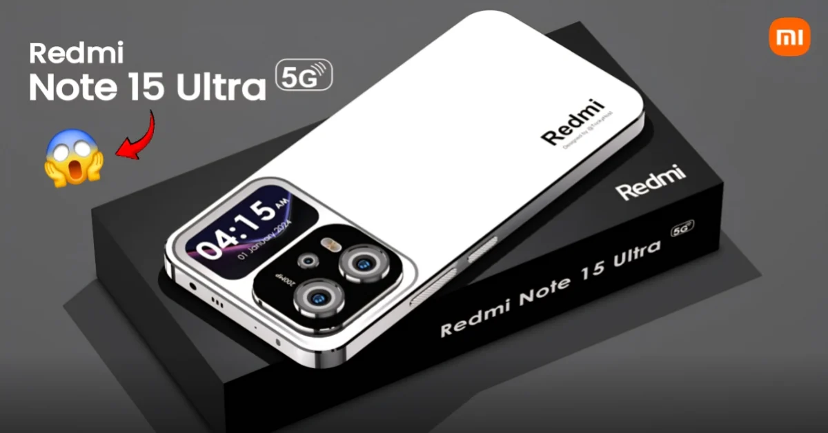 Redmi 15 Ultra design